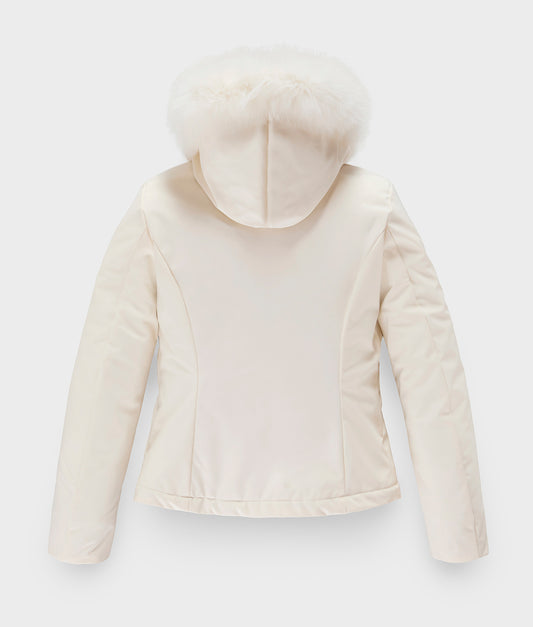 SHORT LADY TECH JACKET TOFU | RefrigiWear SHORT LADY TECH JACKET TOFU | RefrigiWear