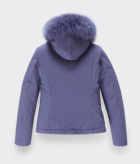 SHORT LADY TECH JACKET HERON | RefrigiWear SHORT LADY TECH JACKET HERON | RefrigiWear