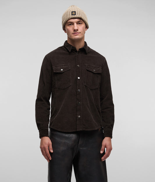 YUMI CORDUROY SHIRT SEA TURTLE | RefrigiWear YUMI CORDUROY SHIRT SEA TURTLE | RefrigiWear