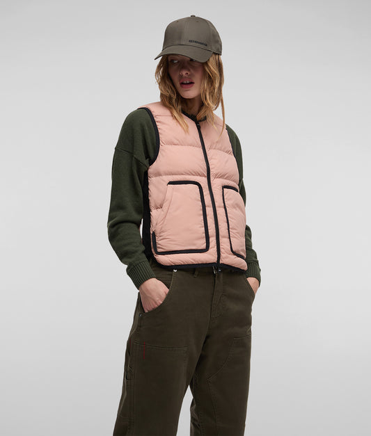 TIPPY VEST MISTY ROSE | RefrigiWear TIPPY VEST MISTY ROSE | RefrigiWear