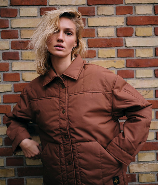 KIMI JACKET FRIAR BROWN | RefrigiWear KIMI JACKET FRIAR BROWN | RefrigiWear