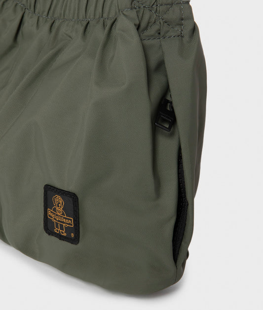 RUFFLE SMALL BAG MILITARY GREEN | RefrigiWear RUFFLE SMALL BAG MILITARY GREEN | RefrigiWear
