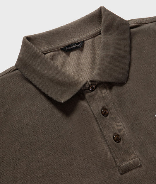 KURT POLO WASH MAJOR BROWN | RefrigiWear KURT POLO WASH MAJOR BROWN | RefrigiWear
