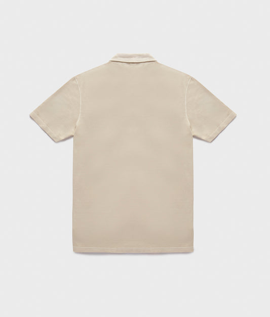 MIRROR POLO BONE WHITE | RefrigiWear MIRROR POLO BONE WHITE | RefrigiWear