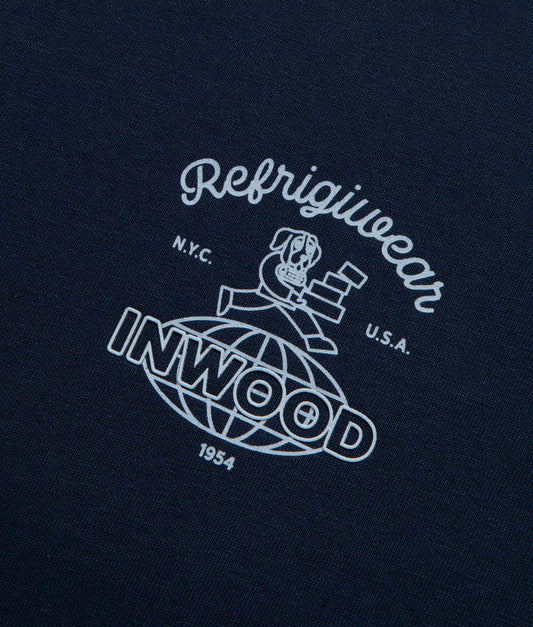 RIVER T-SHIRT NAVY BLAZER | RefrigiWear RIVER T-SHIRT NAVY BLAZER | RefrigiWear