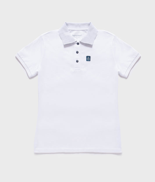 SUKI POLO WHITE | RefrigiWear SUKI POLO WHITE | RefrigiWear