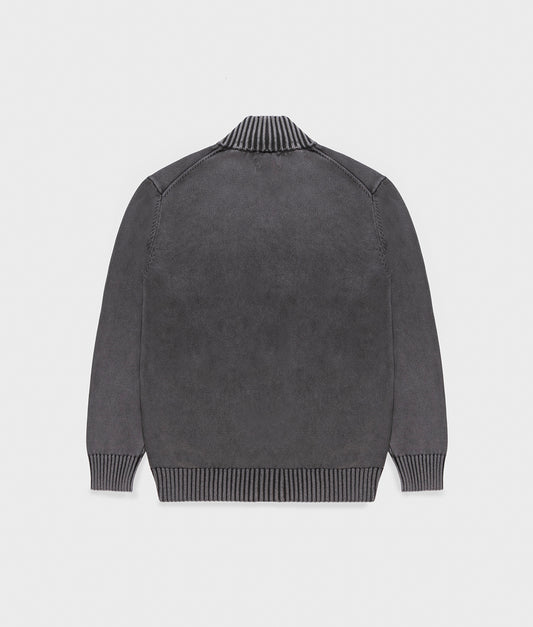 COTTON SPENCER PULLOVER DARK GREY MELANGE | RefrigiWear COTTON SPENCER PULLOVER DARK GREY MELANGE | RefrigiWear
