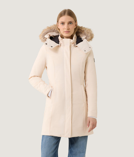EVA ECO FUR JACKET TOFU | RefrigiWear EVA ECO FUR JACKET TOFU | RefrigiWear