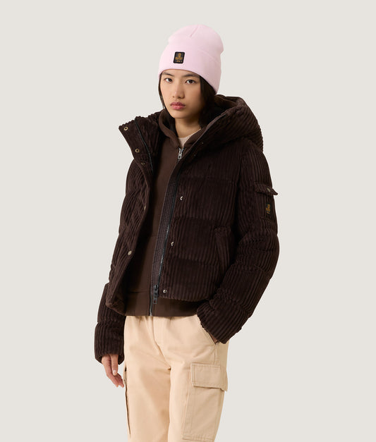 VELVET BRAFFY JACKET BLACK COFFEE | RefrigiWear VELVET BRAFFY JACKET BLACK COFFEE | RefrigiWear