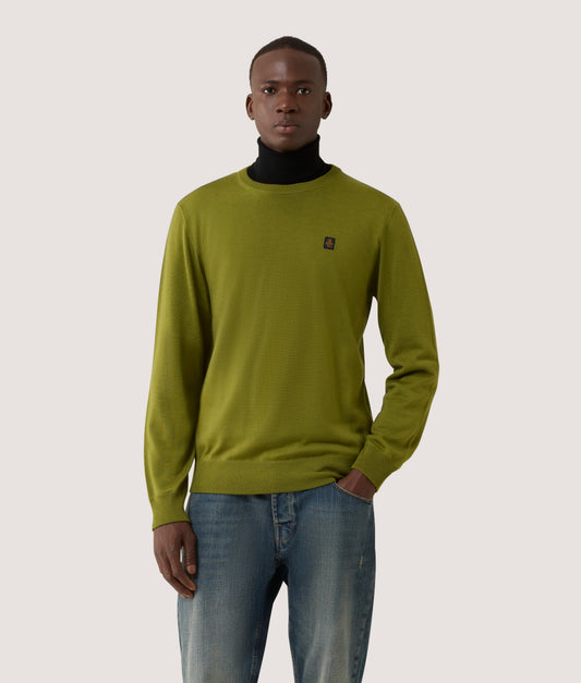 BENNET PULLOVER CHIVE | RefrigiWear BENNET PULLOVER CHIVE | RefrigiWear