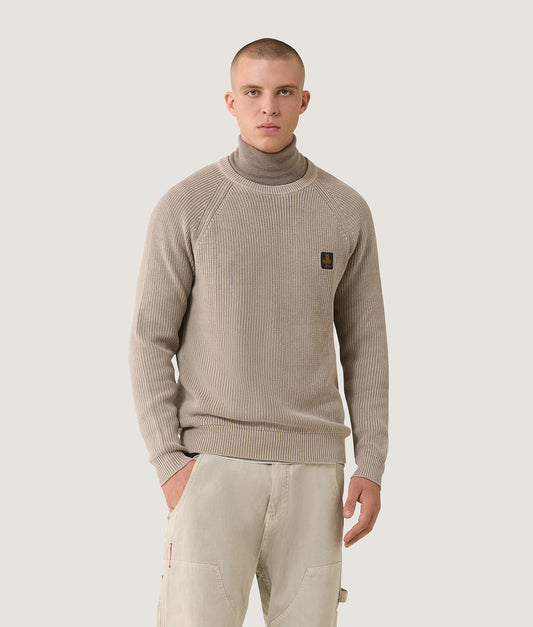 MEREK PULLOVER PLAZA TAUPE | RefrigiWear MEREK PULLOVER PLAZA TAUPE | RefrigiWear