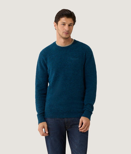 LUKAS KNITWEAR DARK BLUE | RefrigiWear LUKAS KNITWEAR DARK BLUE | RefrigiWear
