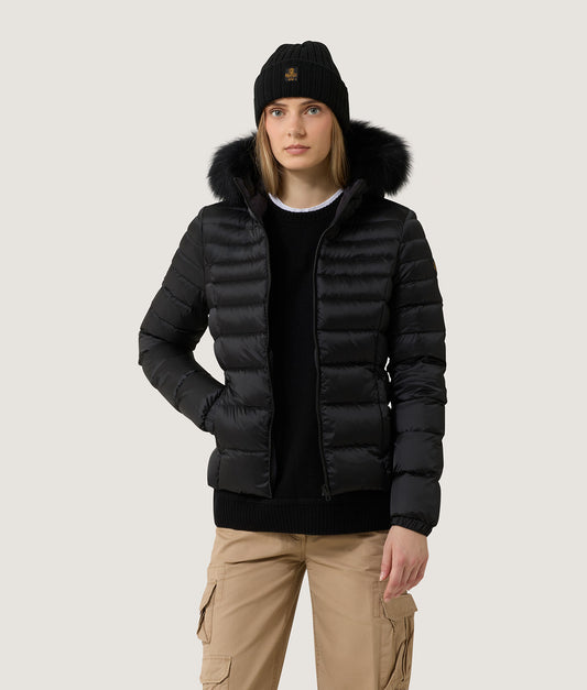 MEAD FUR JACKET BLACK | RefrigiWear® MEAD FUR JACKET BLACK | RefrigiWear®