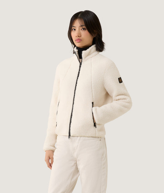 LADY TEDDY JACKET TOFU | RefrigiWear LADY TEDDY JACKET TOFU | RefrigiWear