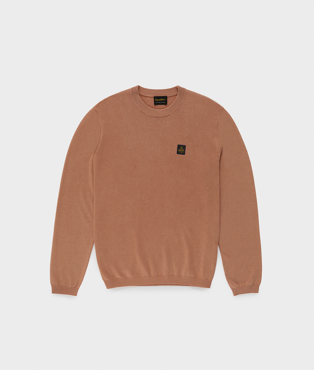 KNITWEAR OMAR SWEATER BRANDIED MELON | RefrigiWear