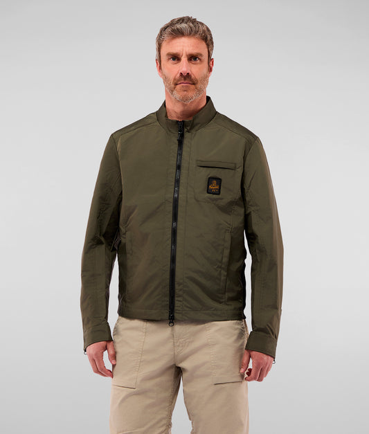 MOTORBIKE JACKET MILITARY GREEN | RefrigiWear