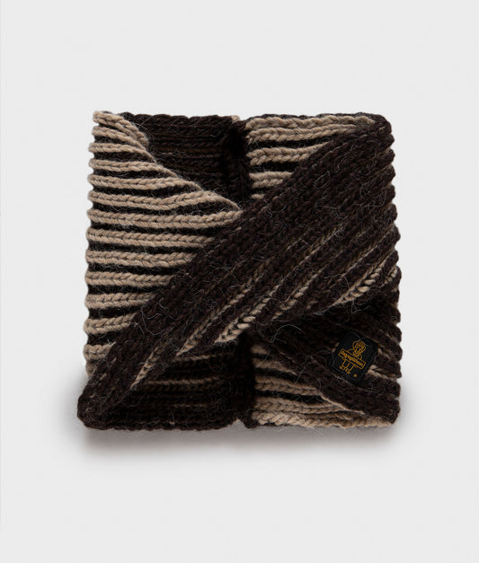 TWIST SCARF COFFEE | RefrigiWear