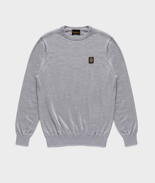 BENNET PULLOVER MELANGE GREY | RefrigiWear