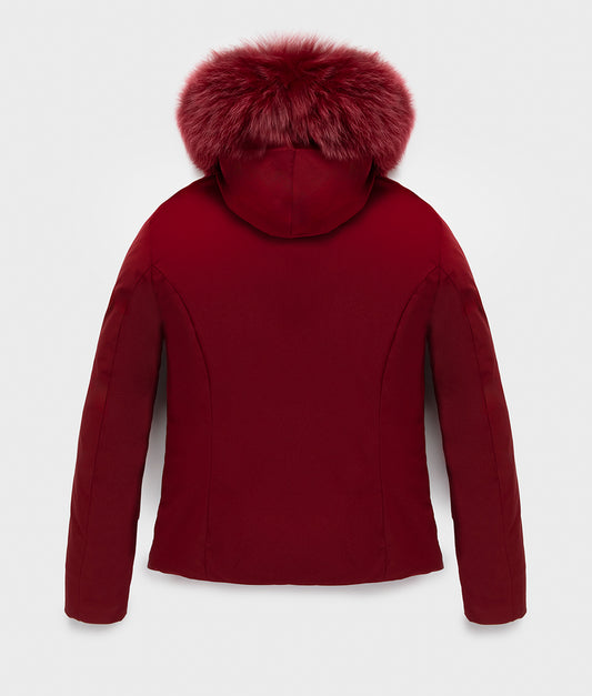 SHORT LADY TECH JACKET MERLOT | RefrigiWear