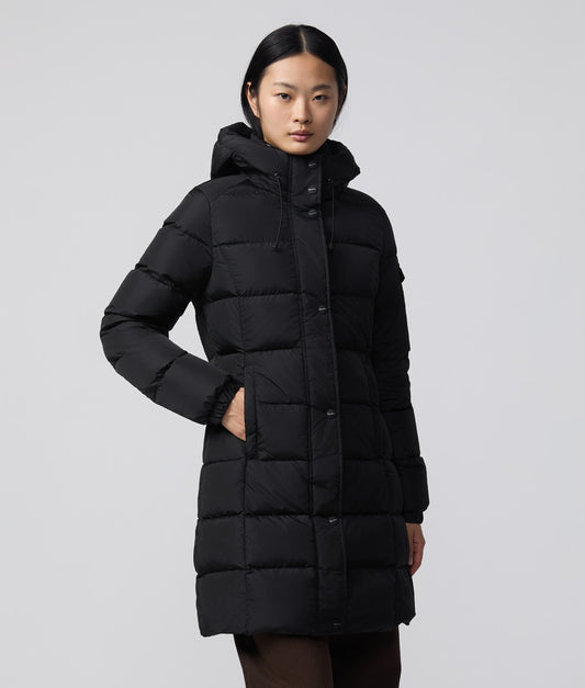 LADY LONG HUNTER JACKET BLACK | RefrigiWear