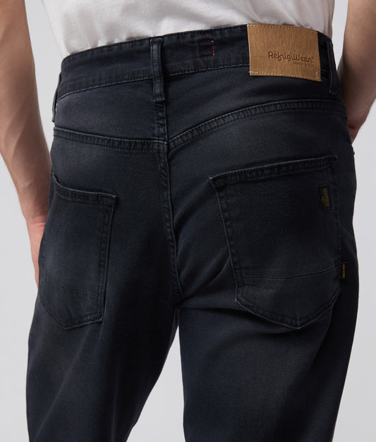CENTURY PANTS DENIM/BLACK | RefrigiWear