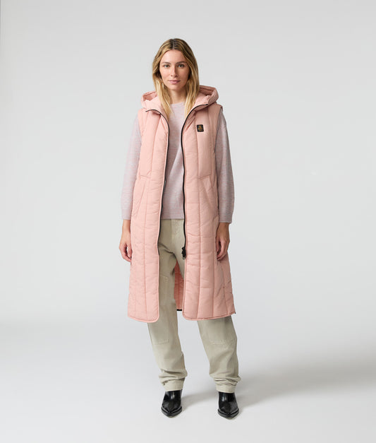 LONG ORIGINAL VEST MISTY ROSE | RefrigiWear