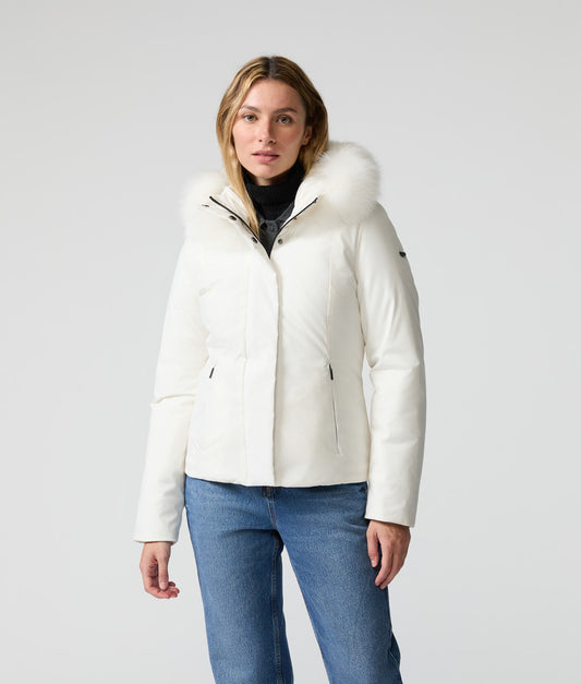 SHORT LADY TECH JACKET TOFU | RefrigiWear