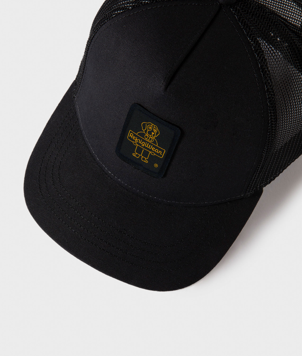 ACCESSORIES RAPPER CANVAS HAT BLACK | RefrigiWear