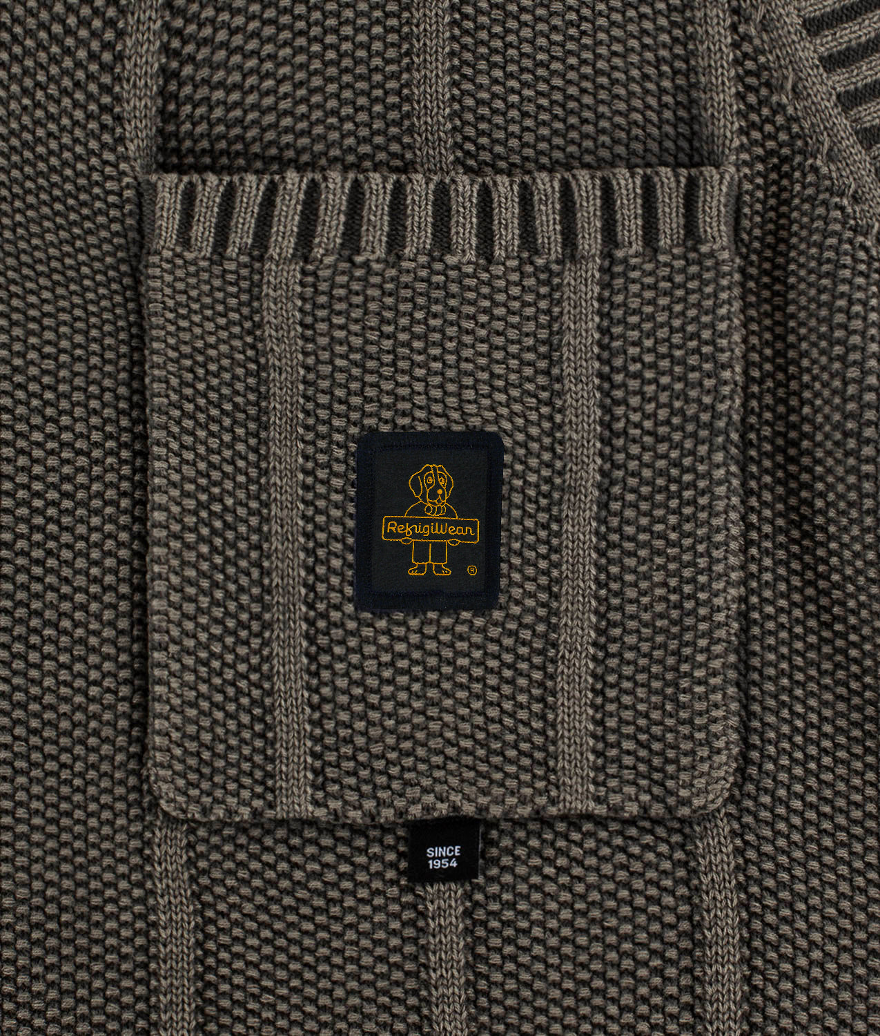 KNITWEAR VERMONT VEST MAJOR BROWN | RefrigiWear