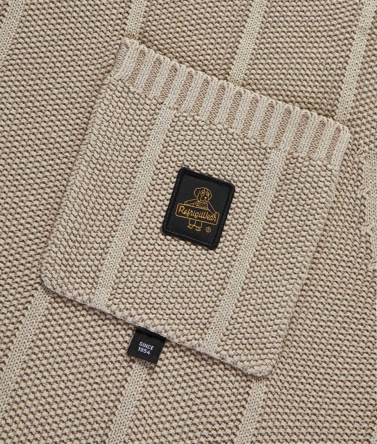 KNITWEAR VERMONT VEST PEYOTE | RefrigiWear