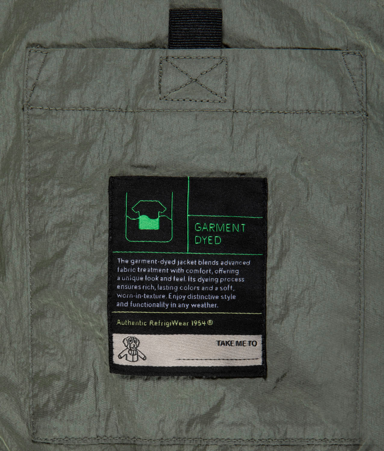 JACKETS FREE JACKET ARCHIVE GREEN | RefrigiWear