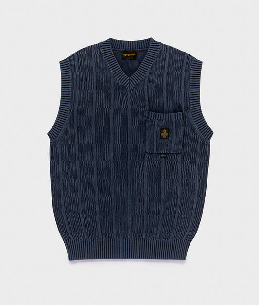 VERMONT VEST NAVY BLAZER | RefrigiWear