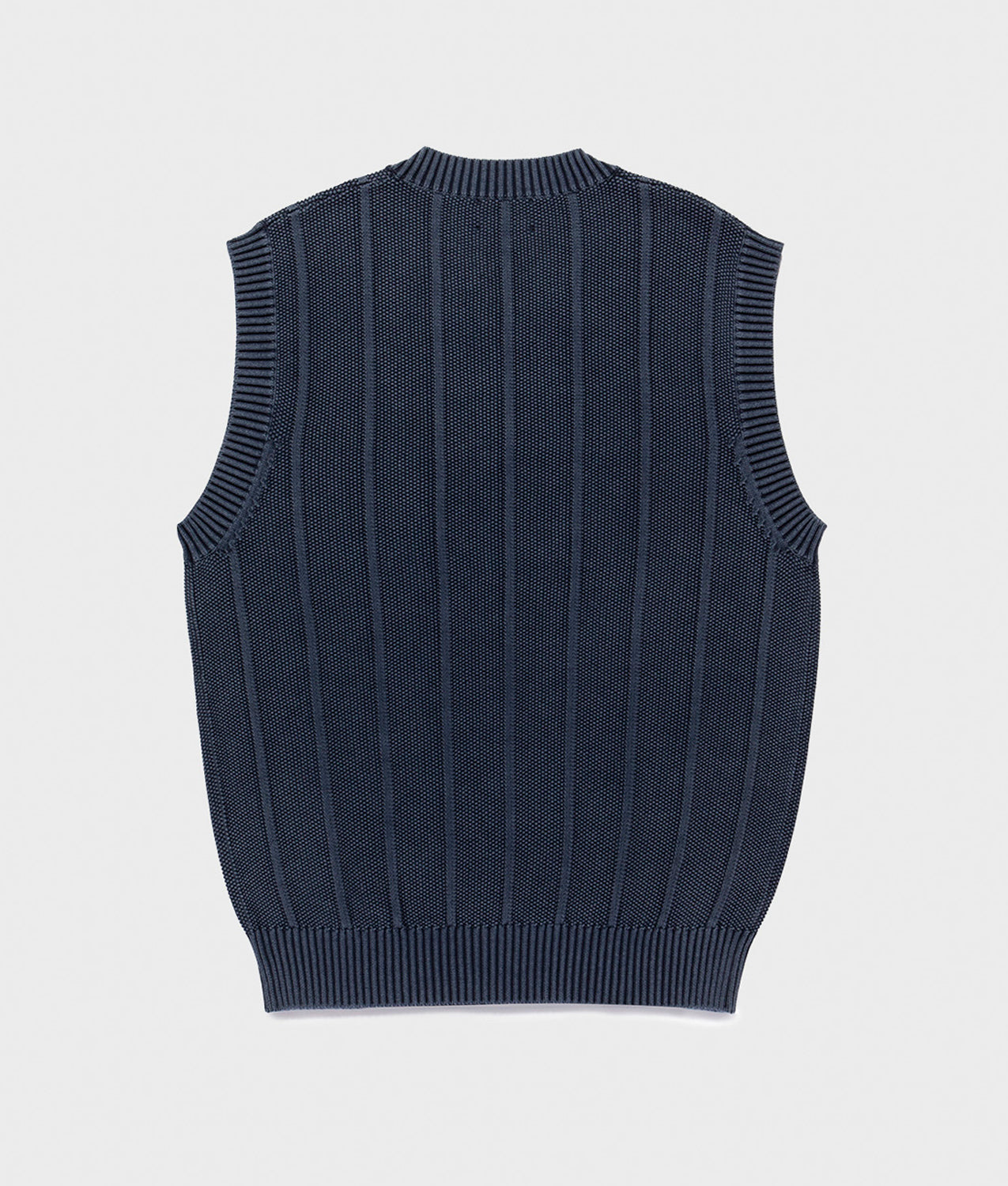 KNITWEAR VERMONT VEST NAVY BLAZER | RefrigiWear