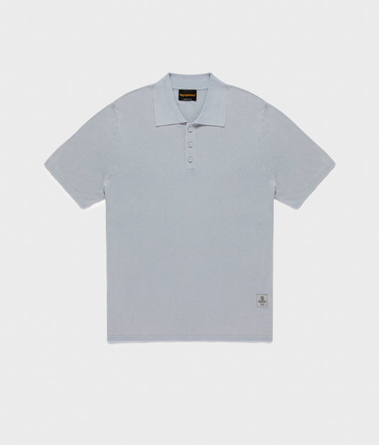 SID KNIT POLO BLUE FOG | RefrigiWear