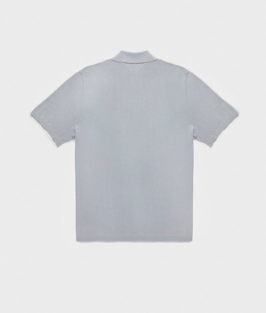 SID KNIT POLO BLUE FOG | RefrigiWear