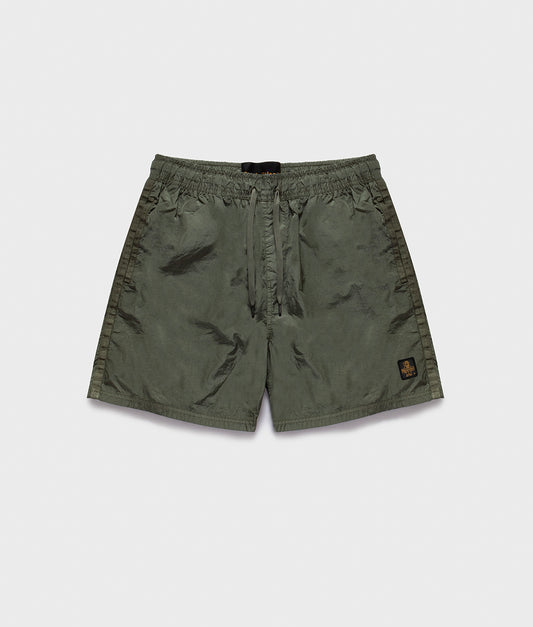 BEACH SHORT ARCHIVE GREEN | RefrigiWear