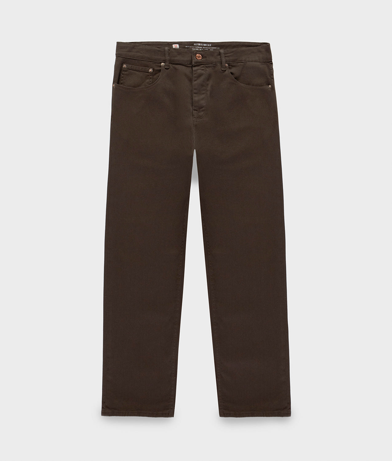 TROUSERS CENTURY DENIM MAJOR BROWN | RefrigiWear