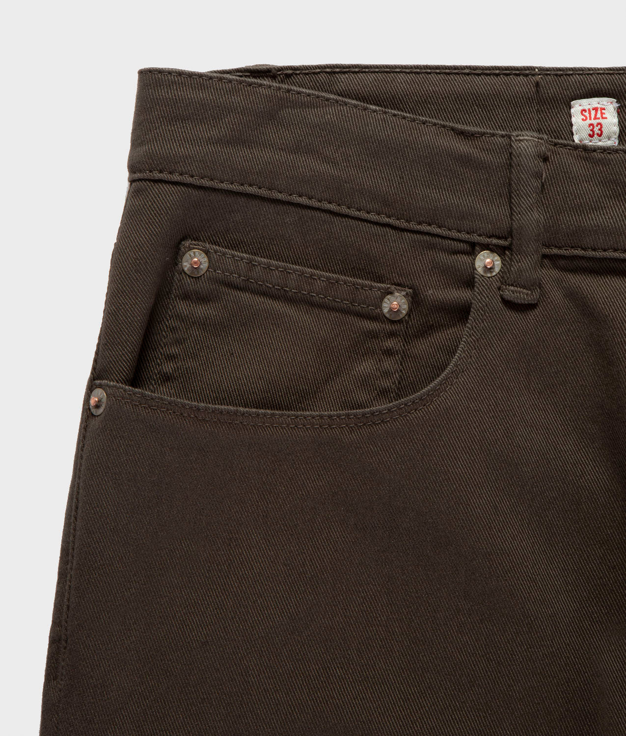 TROUSERS CENTURY DENIM MAJOR BROWN | RefrigiWear