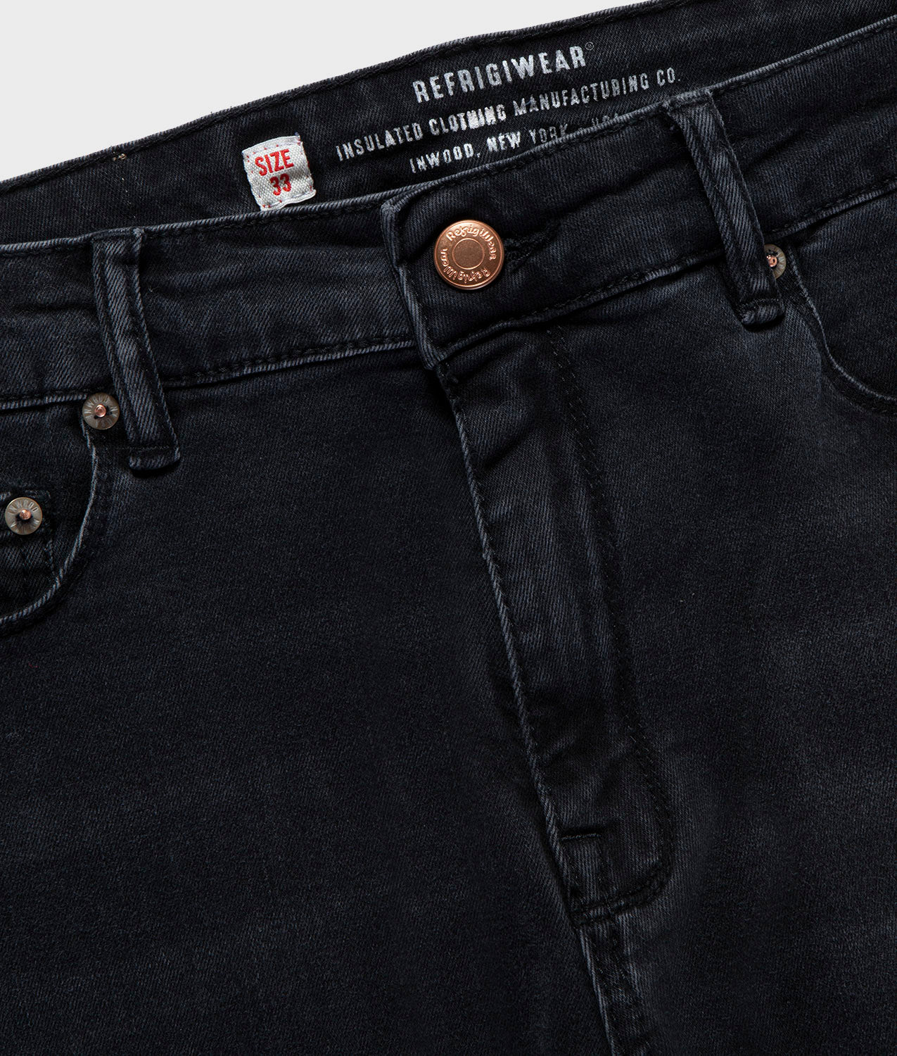 TROUSERS BRUCE PANTS DENIM/BLACK | RefrigiWear