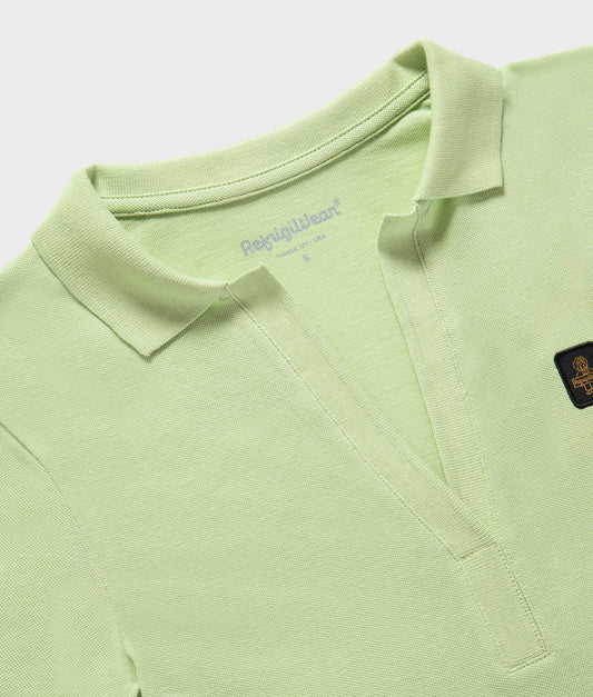 FLORA POLO FOAM GREEN | RefrigiWear