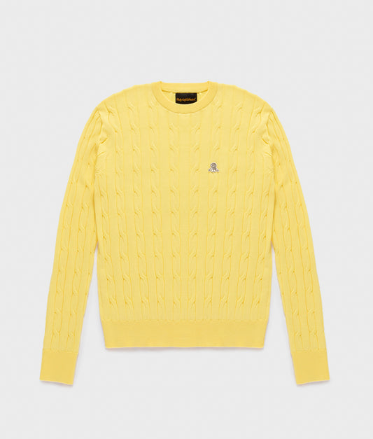 BRAIDS NALA KNITWEAR YELLOW CREAM | RefrigiWear
