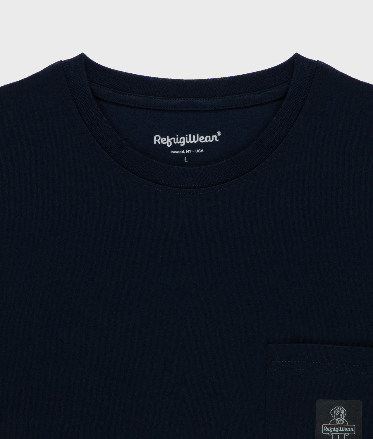 T-SHIRT PIERCE T-SHIRT NAVY BLAZER | RefrigiWear