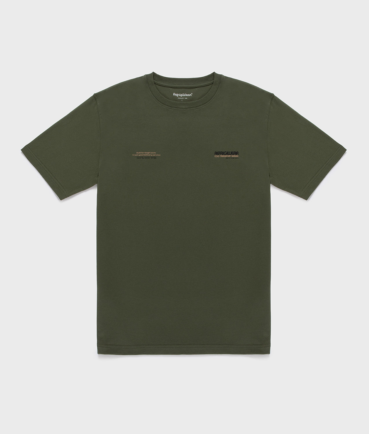 T-SHIRT CLUB T-SHIRT ARCHIVE GREEN | RefrigiWear