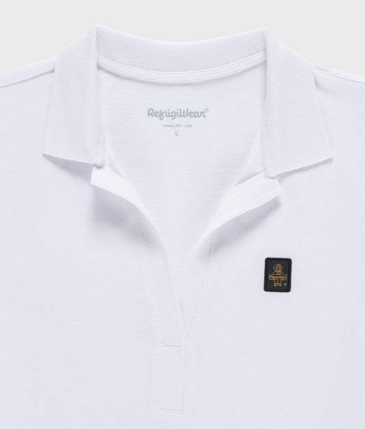 FLORA POLO WHITE | RefrigiWear