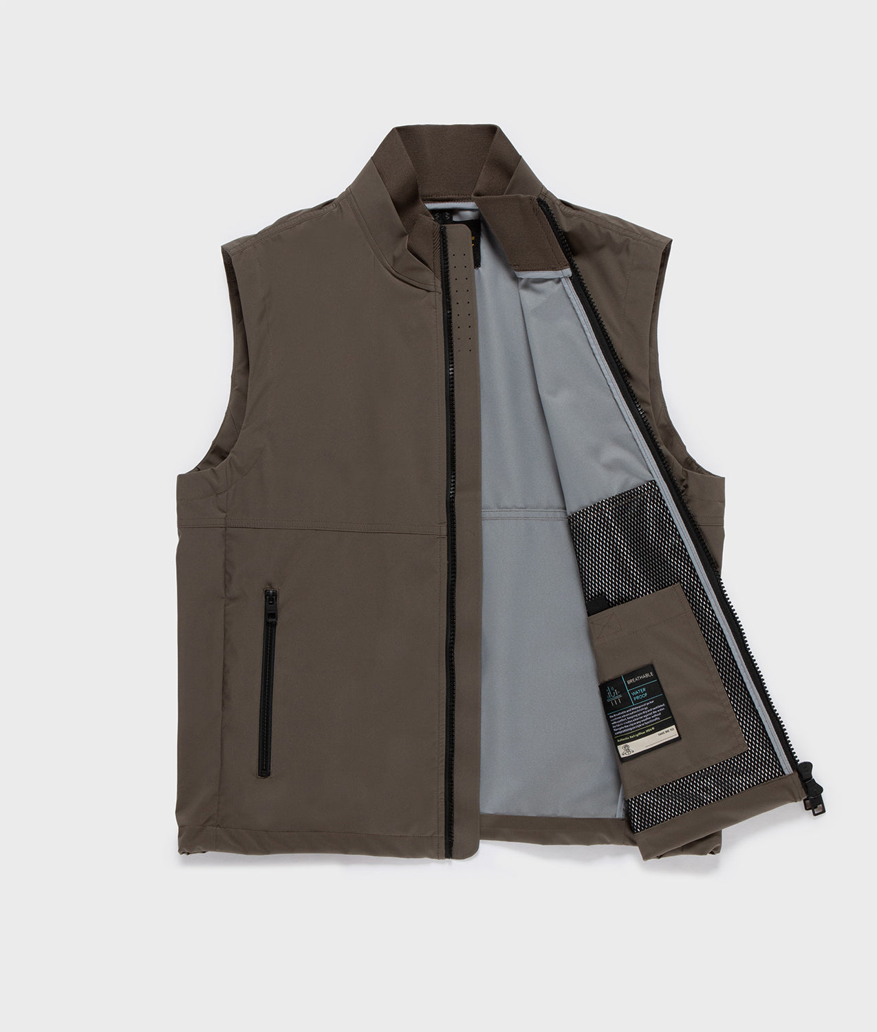 JACKETS ERIC VEST MAJOR BROWN | RefrigiWear