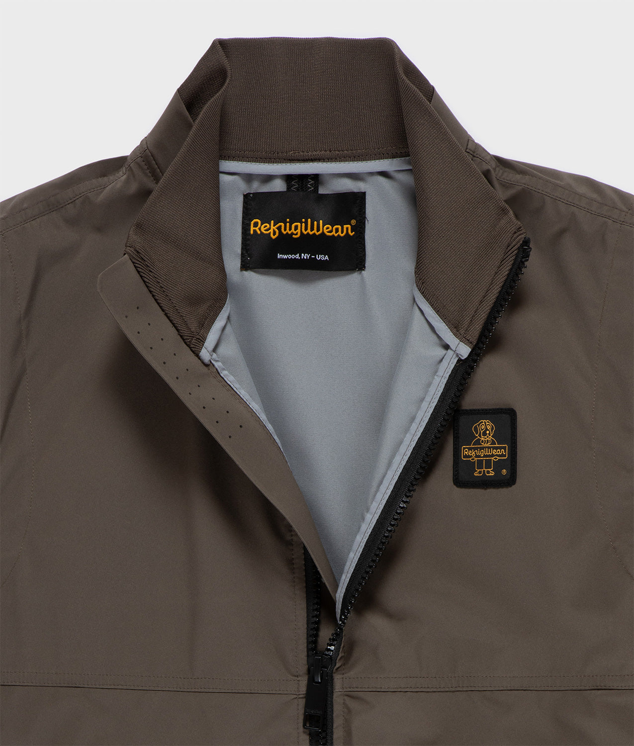 JACKETS ERIC VEST MAJOR BROWN | RefrigiWear