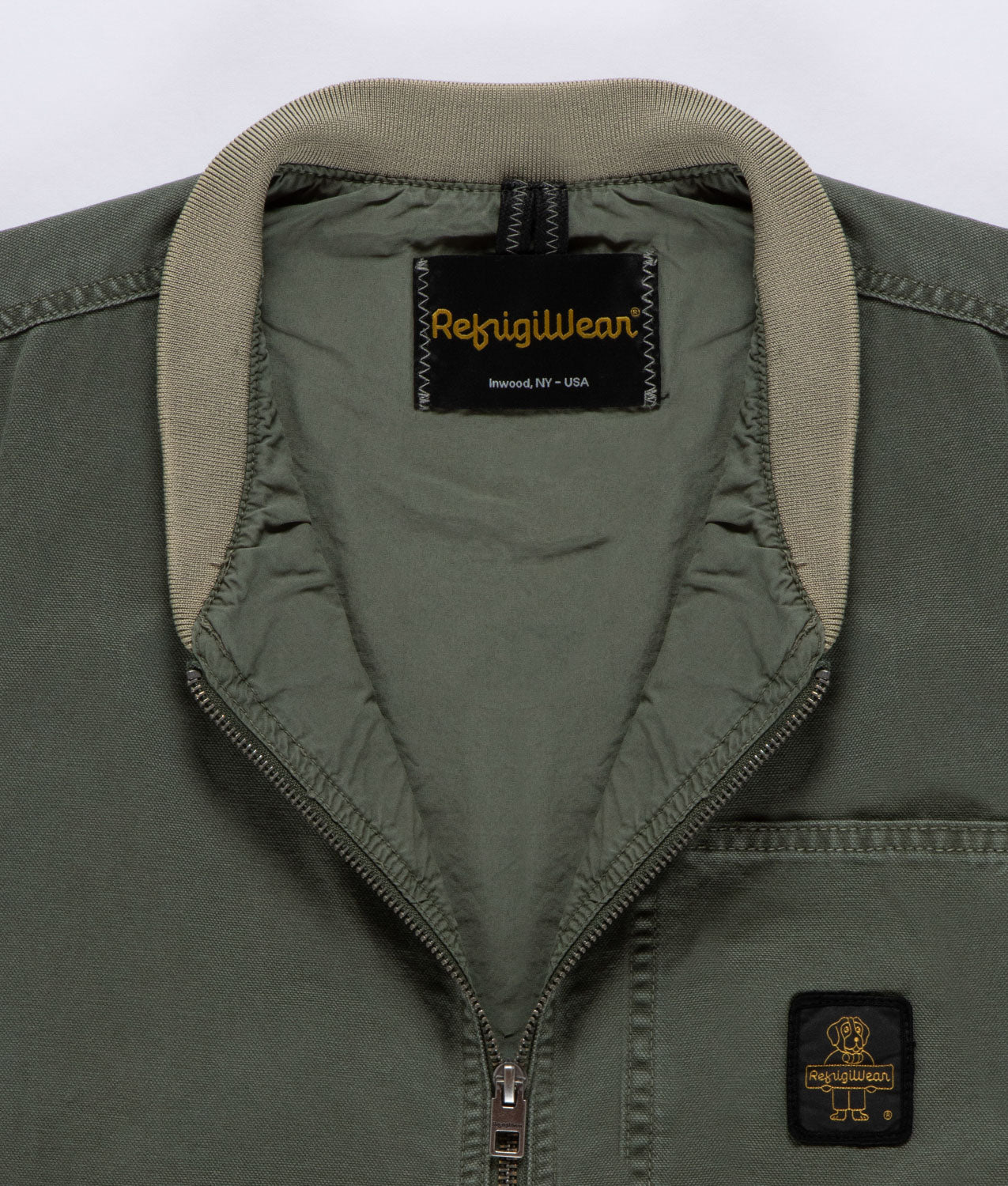 JACKETS ORIGINAL VEST ARCHIVE GREEN | RefrigiWear