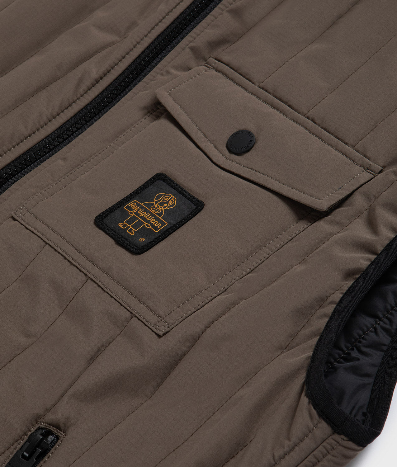 JACKETS MASTER MELVI VEST MAJOR BROWN | RefrigiWear