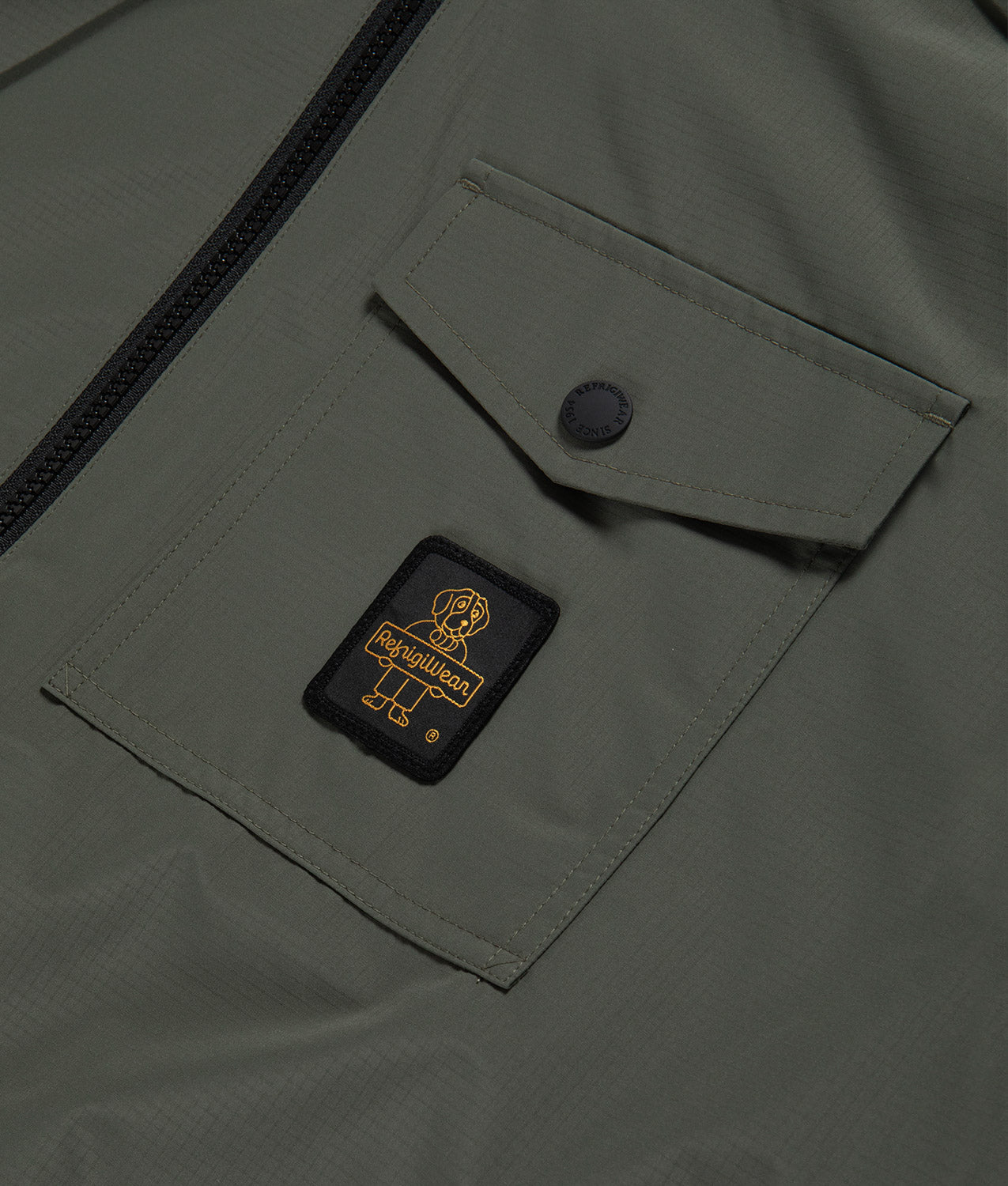 JACKETS HOOD LIGHT CAPTAIN JACKET ARCHIVE GREEN | RefrigiWear