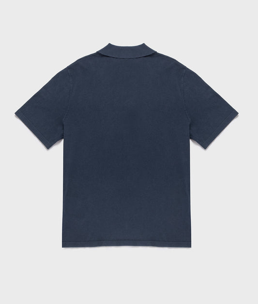 SID KNIT POLO NAVY BLAZER | RefrigiWear